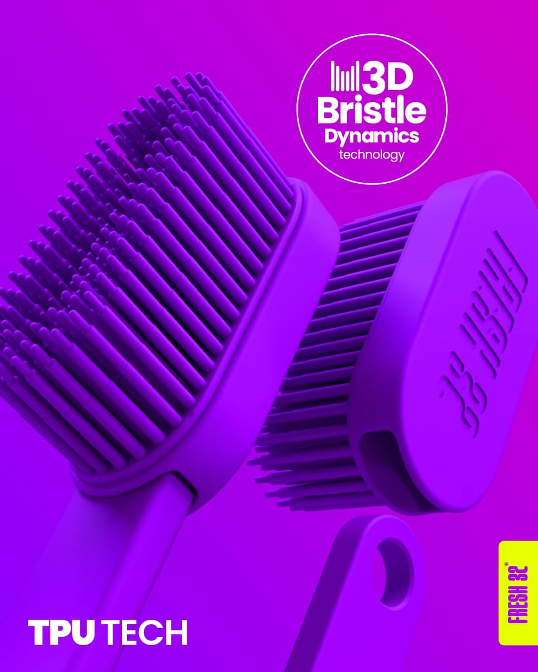 Fresh32 toothbrush with 3D Bristle Dynamics technology